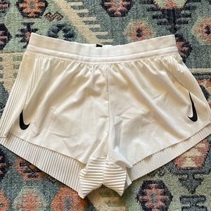 Nike Shorts | Aeroswift White Running Exercise